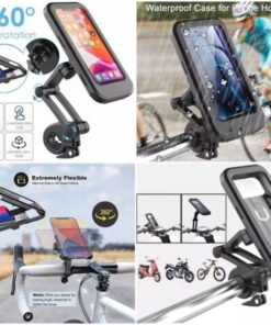 Waterproof Mobile Holder Motorcycle Bike 360° Rotating ( 221 )
