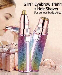 Blawless Rechargeable 2 in 1 Eyebrow Trimmer + Hair Shaver