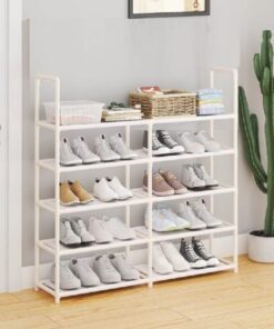 Double Row 5 Layer Multipurpose Rack for Shoe and Decoration ( 221 )