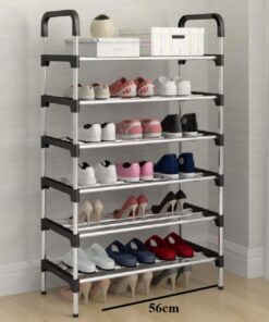 6 Layer Amazing Shoe Rack Stainless Steel