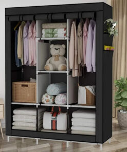 Portable Wardrobe Cloth Closet Organizer ( 221 )