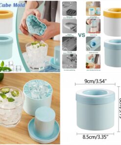 Silicone ice bucket mould