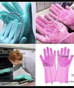 Silicon Washing Gloves