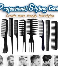 10 Pcs/Lot Anti Static Hair Brush For Kids Hairstyle Comb Set