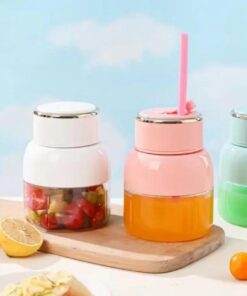 Portable Blender Cup 800ml USB Rechargeable Juicer Blender
