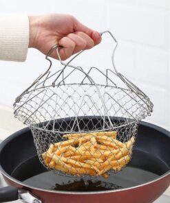 Stainless Steel Foldable Chef Basket