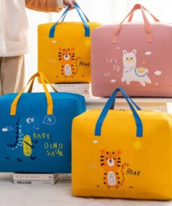 Cute cartoon printed multipurpose storage bag