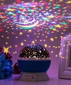 StarMaster Dream Rotating Lamp Room Decor Lights Stars Sky LED Night Light Table Night Lamp Battery USB Night Light For Children