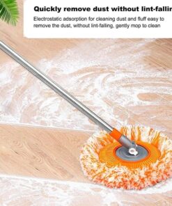 Sun Flower Mop 360° Rotatable Adjustable Cleaning Mop