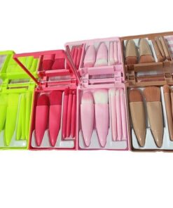 Plastic Case 5pcs Brush Set