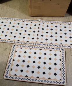 2 Pcs Kitchen Matt Set