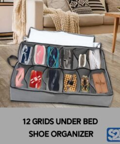 Foam Shoes Organizer 12 Pair Shoes Organizer