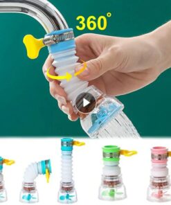 Fan Faucet With Clip