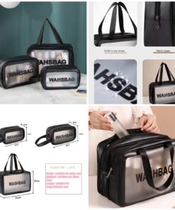 Wash Day bag 3 pcs