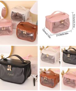 Leather Cosmetic Pouch