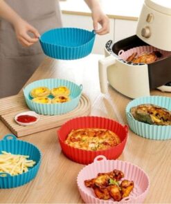 Silicone Air Fryer Baking Tray Heavy Quality