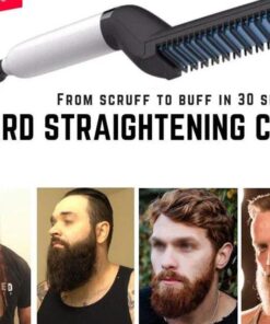 Electric Beard & Hair Comb Straightener