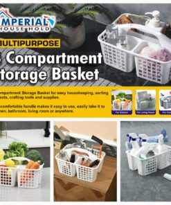 3 Compartment Storage basket