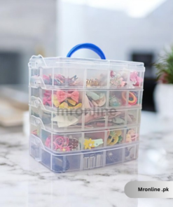 5 Layer Plastic Multipurpose Plastic Compartment Storage Box