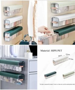Self-adhesive Wall-Mounted Undergarments Organizer