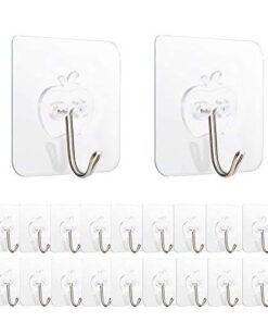 Pack Of 10 Adhesive Single Hook