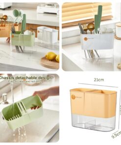 Acrylic cultery holder