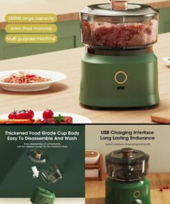 Usb chargebale mini chopper