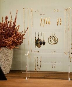 Acrylic Transparent Portable Jewelry Stand