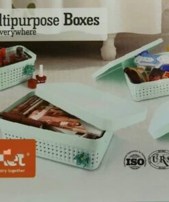 Pack of 2  Maya Multi purpose Storage  Box