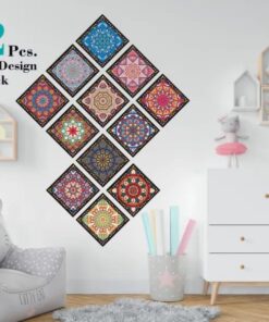 Home Decorative Tile Stickers 6x6 Inch Peel and Stick Self Adhesive