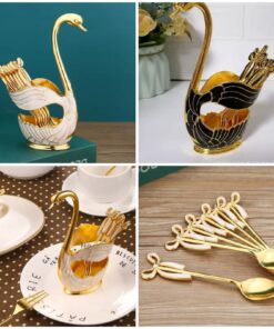 Swan Tea Spoon Set