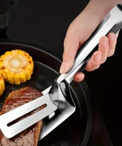 Steak Clamps, Serving Tongs, Food Tongs, Barbecue Tongs, Stainless Steel Cooking Tongs, Bread Tongs, Steak Tongs, Salad Tongs, Dessert Tongs For Buffet, Multifunctional Serving Tongs, Kitchen Tools