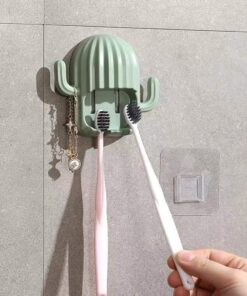 Multipurpose Cactus Brush Holder