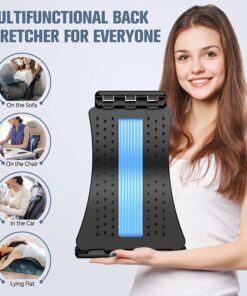 Back Stretcher Magnetotherapy Multi-Level Adjustable Back Massager