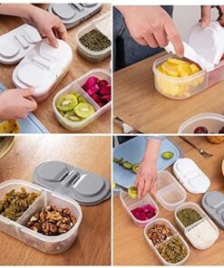 Dual Portion Splash Box Pack of 2 Container