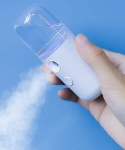 Face Humidifier Steamer, Mini USB Sprayer, Body Facial Spray, Portable Hydrating Beauty Sprayer, Handheld Face Air Humidifier, Rechargeable Nano Water Spray Bottle, Mini Steam Bullet Bottle, Disinfectant Atomization Tool, Nano Mist Sprayer Bottle