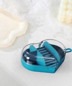 Mini Heart  Shape Travel Jewelry Box