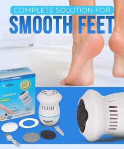 Electric Foot Callus Remover - USB-Rechargeable Electric Callus Remover for Feet with Built-in Vacuum Removes Dead Skin from Feet, Portable Electric Foot
