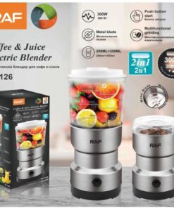 Electric RAF (7126)  2 in 1 Coffee Grinder & Juice  Blender (With Box Packing)