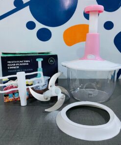 Hand Press Food Chopper 2 Ltr