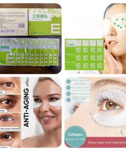 10pcs  Box Eyes Bag Remove Collagen Eye Patch Instant Fade Fine Lines Dark Circles Fat Particles Moisturizing Anti-puffiness Korea Eye Care
