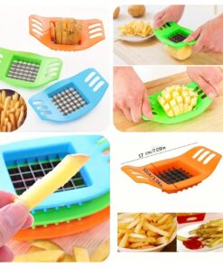 Potato Garnish Cutter Peeler Spiral Vegetable Curly Slicer Kitchen French Fries
