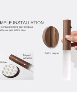 Intelligent induction led Wood sensor light
