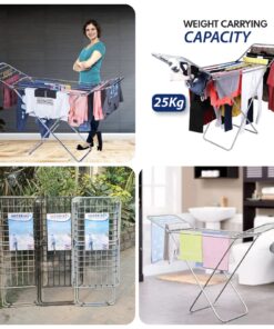 Metal Anti Rust Proof Premium Quality Folding Cloth Dryer Stand