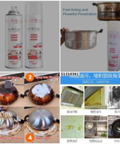 Foam spray kitchen grease cleaner SK