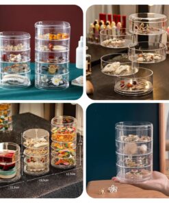 5 layer rotating jewellery organizer SK