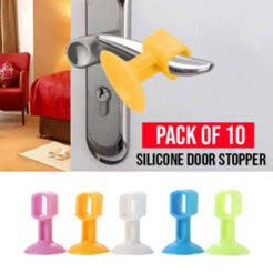 10 Pcs silicon Door Stopper