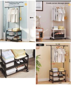 3 layer attachable coat rack SK