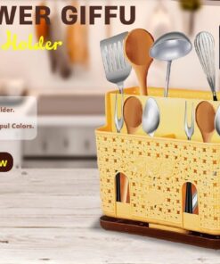 Spoon Stand For Kitchen | Plastic Flower Holder Home Kit Multifunction Kitchen Storage Rack Spoon -