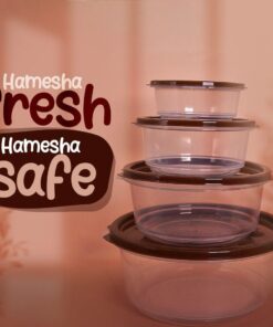 4 in 1 Multi - Purpose Plastic Ultra Crisper Box (4pcs set)